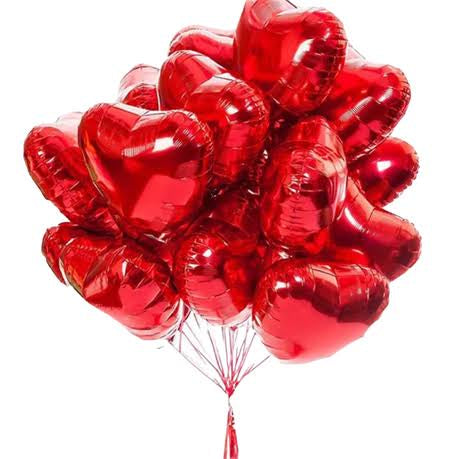 Foil Heart Balloons