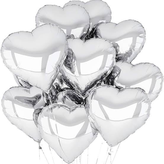 Foil Heart Balloons