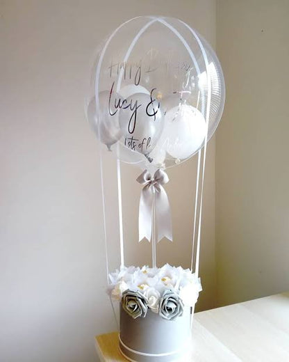 Hot Air Balloon Boxed Roses